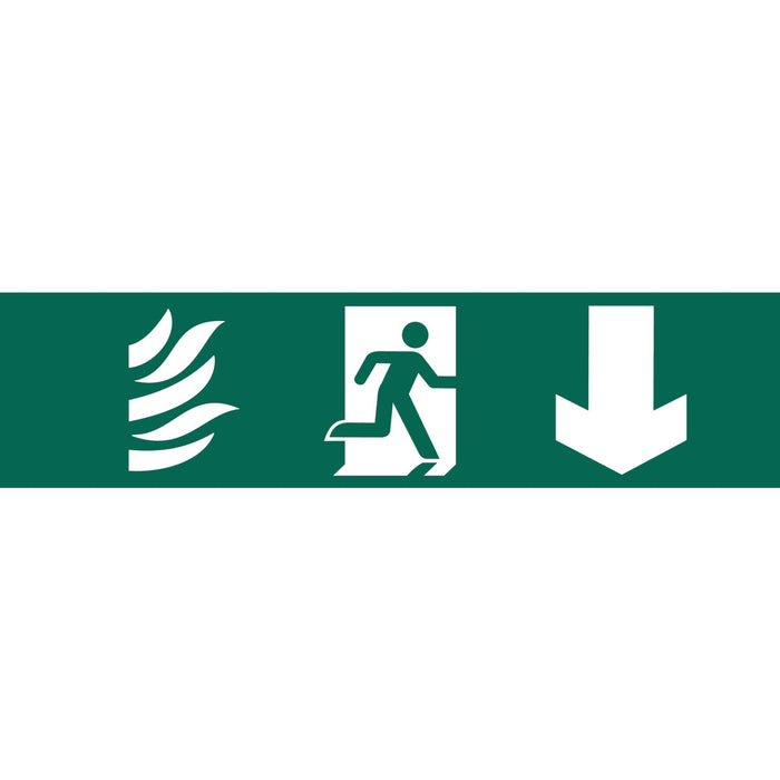 Running-Man-Arrow-Down