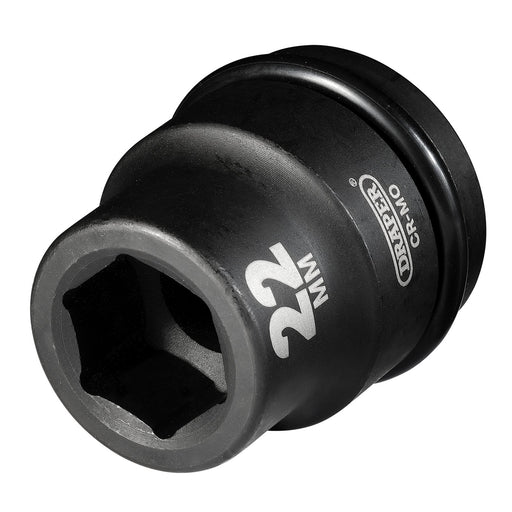 Draper-Hi-TORQ®-Impact-Socket,-3/4"-Sq.-Dr.,-22mm