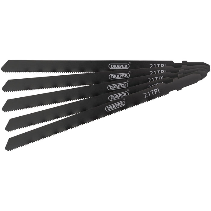 DT318A-Jigsaw-Blade-Set,-130mm,-(5-Piece)
