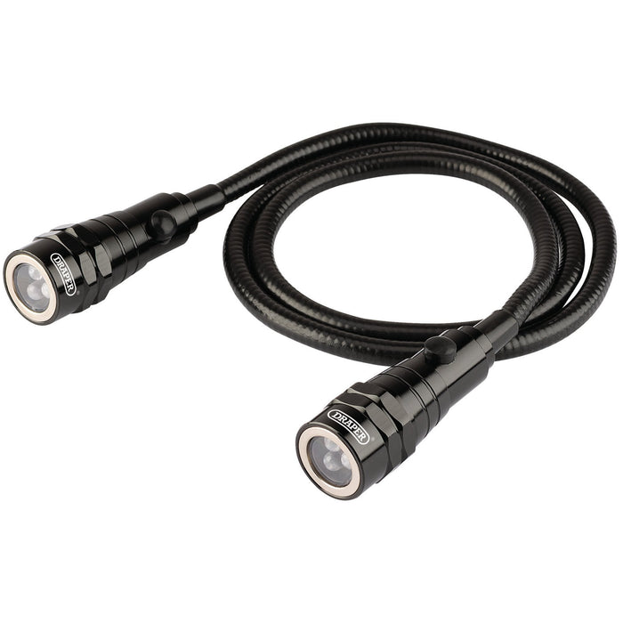 Twin-LED-Flexible-Inspection-Light-With-Magnetic-Ends,-905mm
