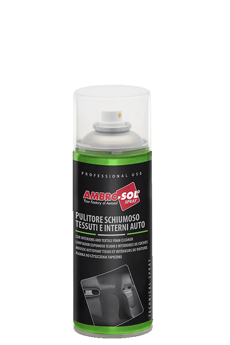 CAR INTERIORS AND TEXTILE FOAM CLEANER 400 ML