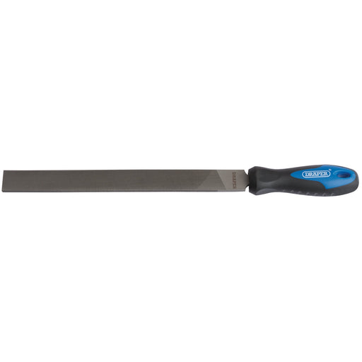 Soft-Grip-Engineers-Hand-File-and-Handle,-250mm