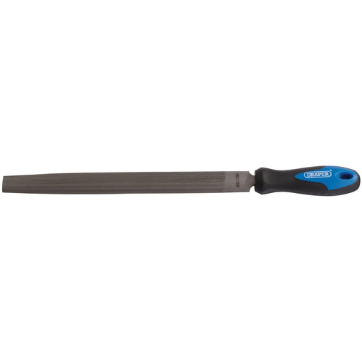 Soft-Grip-Engineers-Half-Round-File-and-Handle,-300mm