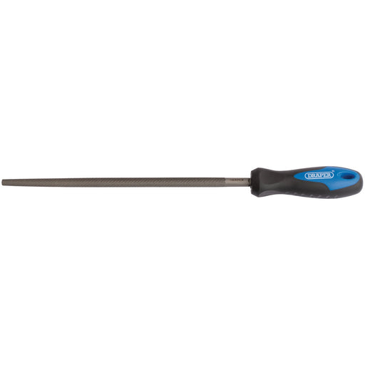 Soft-Grip-Engineers-Round-File-and-Handle,-250mm