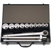 Metric-Socket-Set,-3/4"-Sq.-Dr.-(13-Piece)