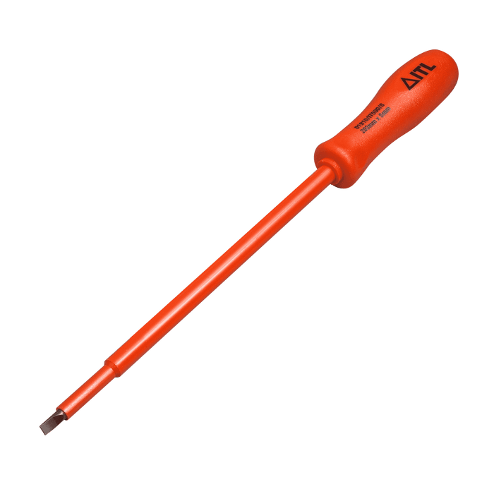 1,000v Insulated Slotted Screwdriver 203mm x 5 x 1