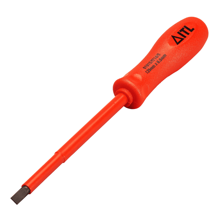 1,000v Insulated Slotted Screwdriver 125mm x 6.5 x 1.2