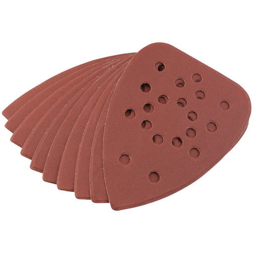 Hook-and-Loop-Tri-Base-Sander-Sheets,-140-x-140-x-93mm,-240-Grit-(Pack-of-10)