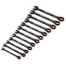 Draper-Expert-HI-TORQÂ®-Metric-Ratchet-Combination-Spanner-Set,-Black-(12-Piece)
