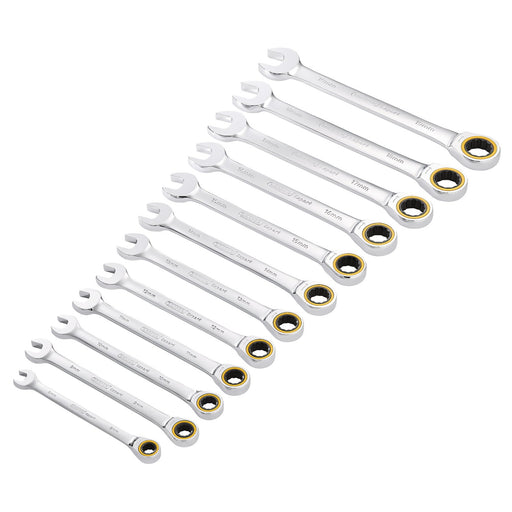 Draper-Expert-HI-TORQ®-Metric-Ratchet-Combination-Spanner-Set-(12-Piece)