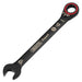 Draper-Expert-HI-TORQÂ®-Metric-Reversible-Ratchet-Combination-Spanner,-13mm,-Black