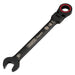 Draper-Expert-HI-TORQ®-Metric-Flexible-Head-Ratchet-Combination-Spanner,-15mm,-Black