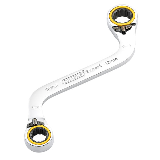 Draper-Expert-HI-TORQÂ®-Double-Ring-Ratchet-S-Shape-Spanner,-10-x-12mm