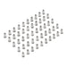 Zinc-Plated-Threaded-Insert-Rivet-Nuts,-M4-x-0.7mm-(Pack-of-50)