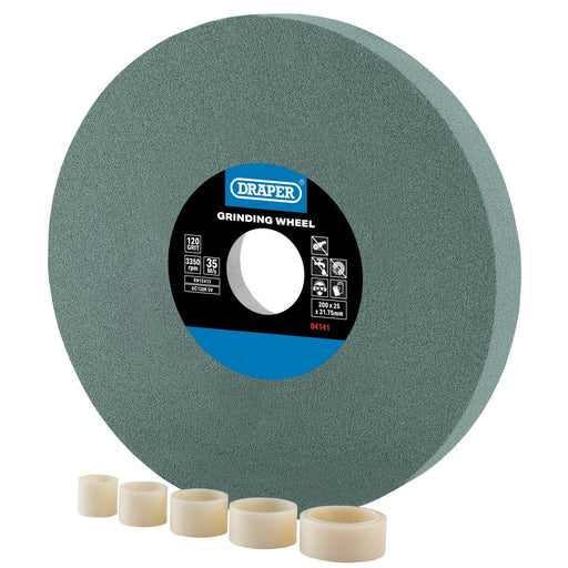 Silicon-Carbide-Bench-Grinding-Wheel,-200-x-25mm,-120G