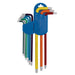 Draper-Expert-TX-STARÂ®-Metric-Extra-long-Arm-Key-Set,-Colour-Coded-(9-Piece)
