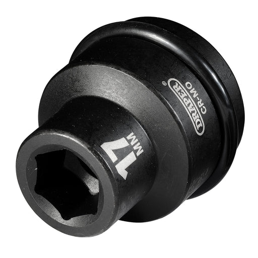 Draper-Hi-TORQ®-Impact-Socket,-3/4"-Sq.-Dr.,-17mm
