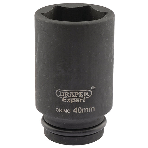 Draper-Expert-HI-TORQ®-6-Point-Deep-Impact-Socket,-3/4"-Sq.-Dr.,-40mm