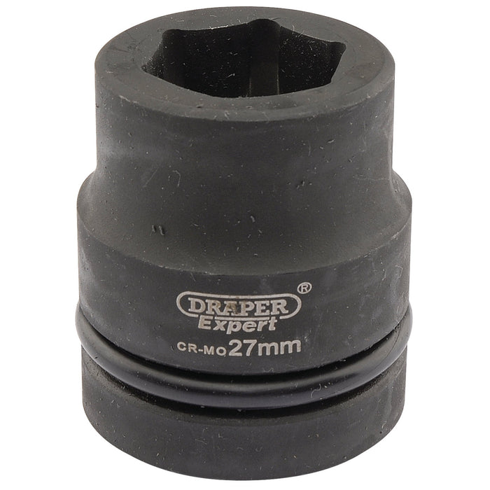 Draper-Expert-HI-TORQ®-6-Point-Impact-Socket,-1"-Sq.-Dr.,-27mm