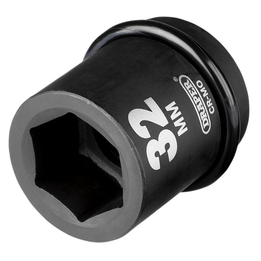 Draper-Expert-HI-TORQ®-6-Point-Impact-Socket,-1"-Sq.-Dr.,-32mm