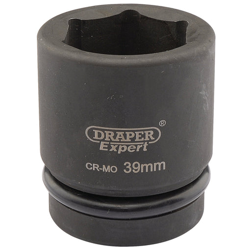 Draper-Expert-HI-TORQ®-6-Point-Impact-Socket,-1"-Sq.-Dr.,-39mm