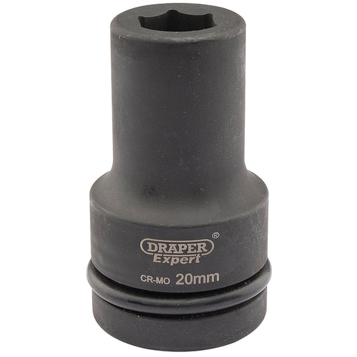 Draper-Expert-HI-TORQÂ®-6-Point-Deep-Impact-Socket,-1"-Sq.-Dr.,-20mm
