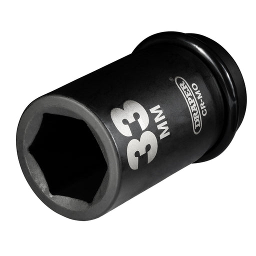 Draper-Hi-TORQ®-Deep-Impact-Socket,-1"-Sq.-Dr.,-33mm