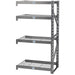Expert-Heavy-Duty-Steel-4-Shelving-Extension-Unit,-1040-x-610-x-1830mm