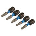 Draper-Expert-TX-STARÂ®-Impact-Screwdriver-Bits,-T10-x-25mm,-1/4"-Hex-(Pack-of-5)
