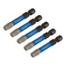 Draper-Expert-TX-STARÂ®-Impact-Screwdriver-Bits,-T40-x-50mm,-1/4"-Hex-(Pack-of-5)