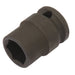 Draper-Expert-HI-TORQÂ®-6-Point-Impact-Socket,-3/8"-Sq.-Dr.,-13mm