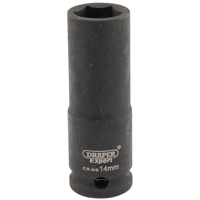 Draper-Expert-HI-TORQ®-6-Point-Deep-Impact-Socket,-3/8"-Sq.-Dr.,-14mm