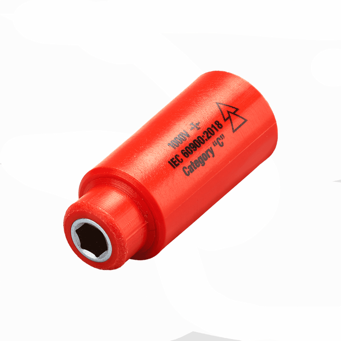 1,000v Insulated 1/4" Drive Socket 7mm (6 point)