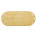 Gold-Sanding-Discs-with-Hook-&-Loop,-150mm,-120-Grit,-15-Dust-Extraction-Holes-(Pack-of-10)