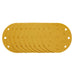 Gold-Sanding-Discs-with-Hook-&-Loop,-150mm,-400-Grit,-15-Dust-Extraction-Holes-(Pack-of-10)