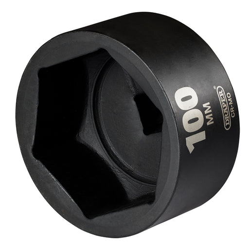 Draper-HI-TORQ®-Impact-Socket,-1"-Sq.-Dr.-100mm