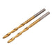 HSS-Titanium-Nitride-Coated-Drill-Bit,-4.0mm-x-75mm-(Pack-of-2)