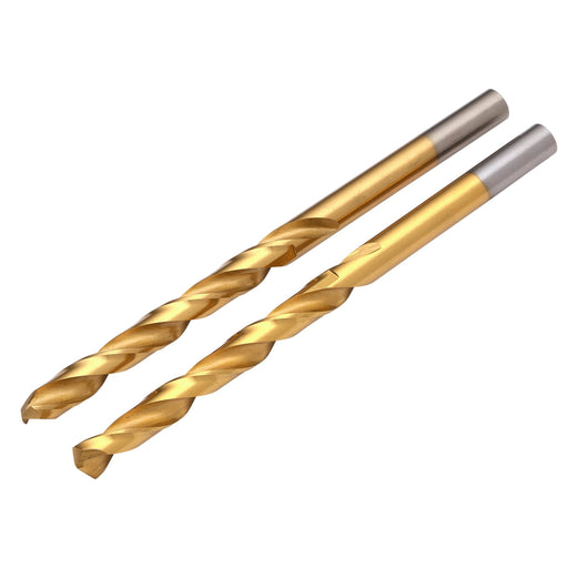 HSS-Titanium-Nitride-Coated-Drill-Bit,-5.0mm-x-86mm-(Pack-of-2)