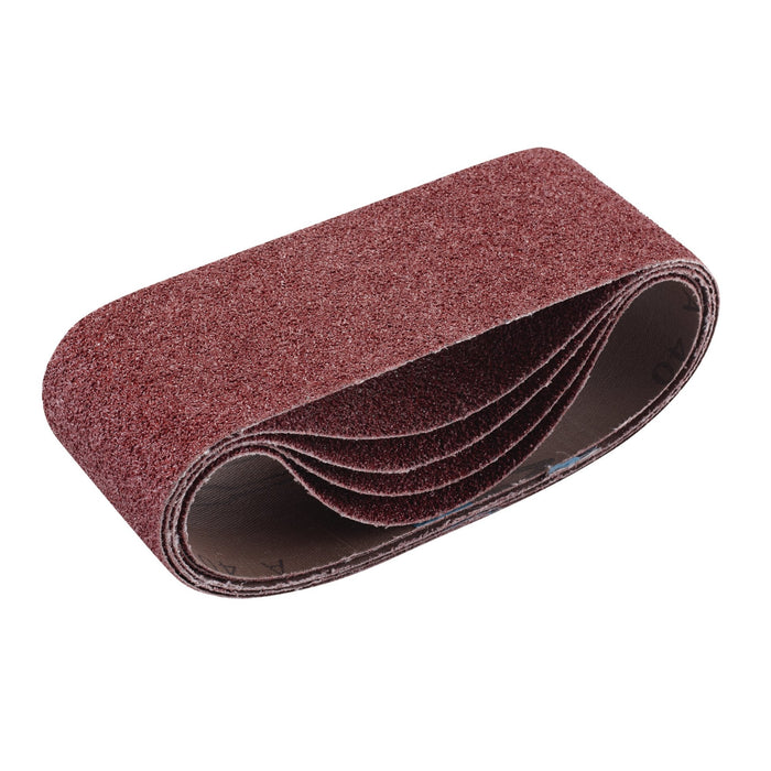 Cloth-Sanding-Belt,-75-x-457mm,-40-Grit-(Pack-of-5)