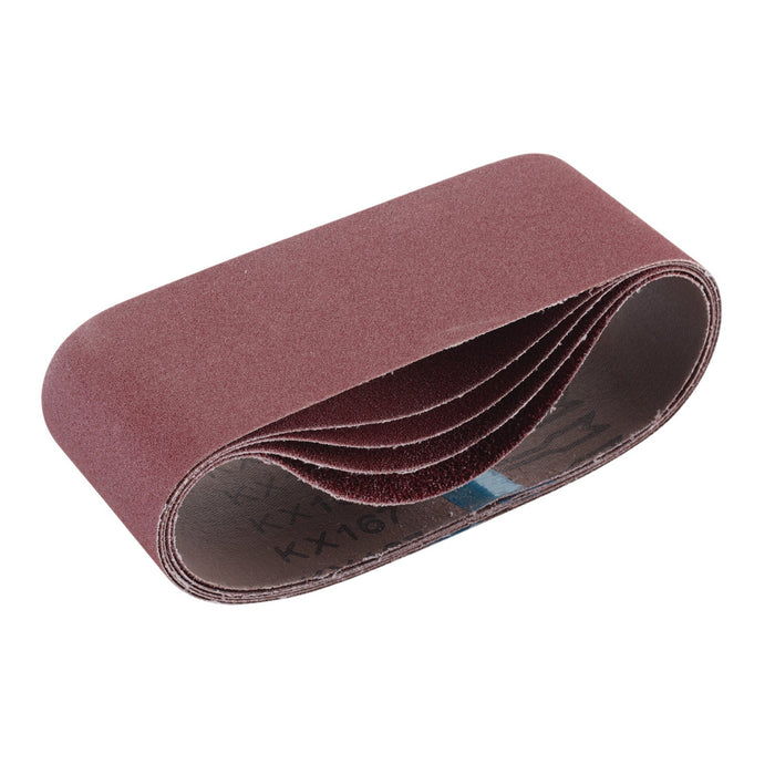 Cloth-Sanding-Belt,-75-x-457mm,-Assorted-Grit-(Pack-of-5)