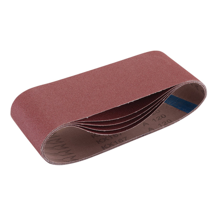 Cloth-Sanding-Belt,-100-x-610mm,-120-Grit-(Pack-of-5)