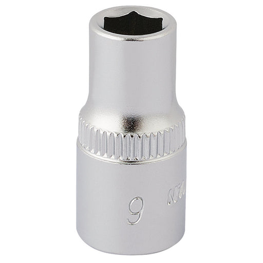 Elora-Hexagon-Socket,-1/4"-Sq.-Dr.,-6mm