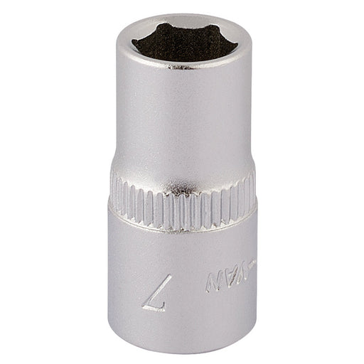 Elora-Hexagon-Socket,-1/4"-Sq.-Dr.,-7mm