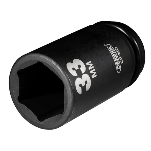 Draper-Hi-TORQ®-Deep-Impact-Socket,-3/4"-Sq.-Dr.,-33mm