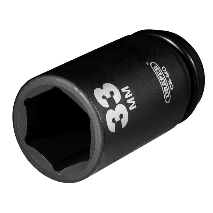 Draper-Hi-TORQ®-Deep-Impact-Socket,-3/4"-Sq.-Dr.,-33mm