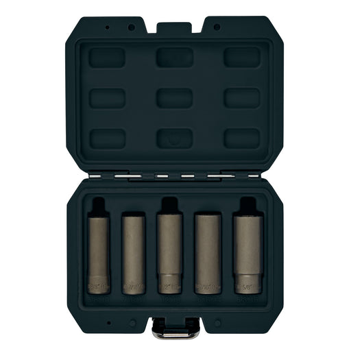 Wheel-Nut-Double-Socket-Set,-3/8"-Sq.-Dr.-(5-Piece)
