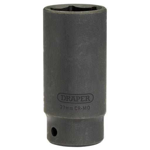Draper-Expert-HI-TORQ®-Deep-Impact-Socket,-1/2"-Sq.-Dr.,-27mm