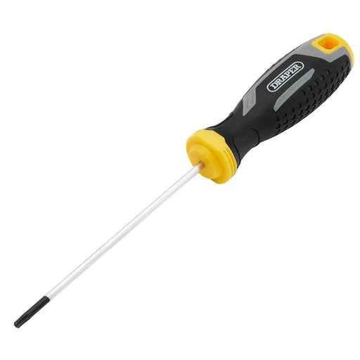 Draper-TX-STARÂ®-Tamperproof-Soft-Grip-Screwdriver,-T10H-x-100mm