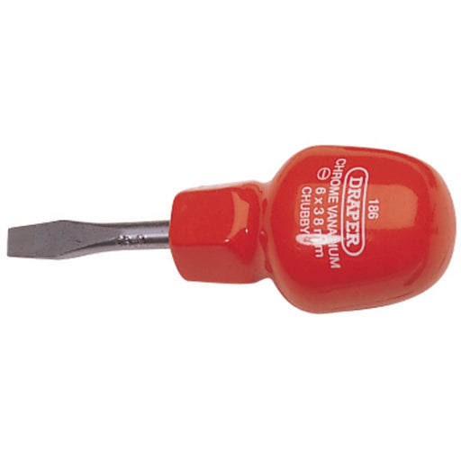 Plain-Slot-Cabinet-Pattern-Chubby-Screwdriver,-6-x-38mm