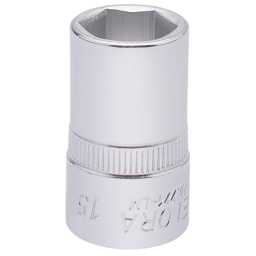 Elora-Hexagon-Socket,-1/2"-Sq.-Dr.,-15mm